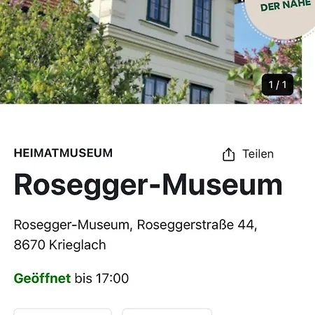 Apartment Haus Gruber - Valentina&gabriel In Der Waldheimat Krieglach
